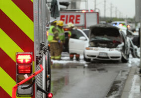 muti car pileup